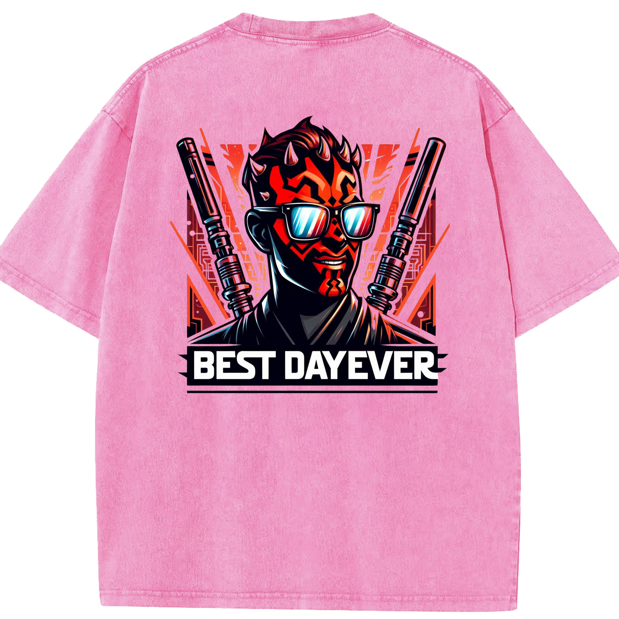 （画像用） スター・ウォーズ Star Wars 綿100% ヴィンテージ風 半袖Tシャツ（背面プリント）